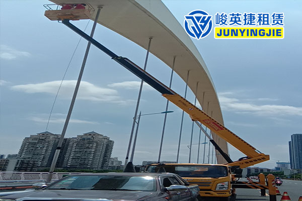 融安柳州桥梁检测施工现场